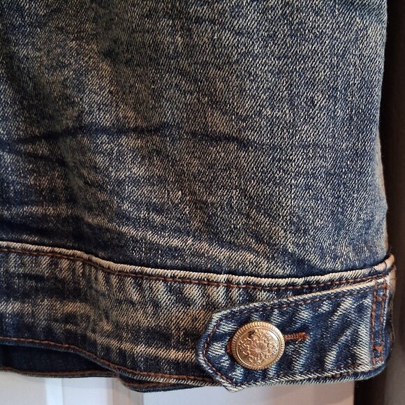 Back In The Saddle Blue Denim Vest Women's Size 2X - Picture 13 of 16